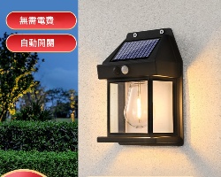 太陽能庭院感應燈
