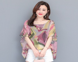 法式時尚雪纺衫