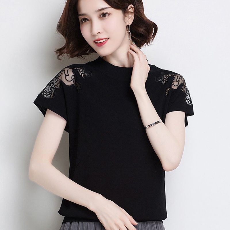 輕薄鏤空針織衫